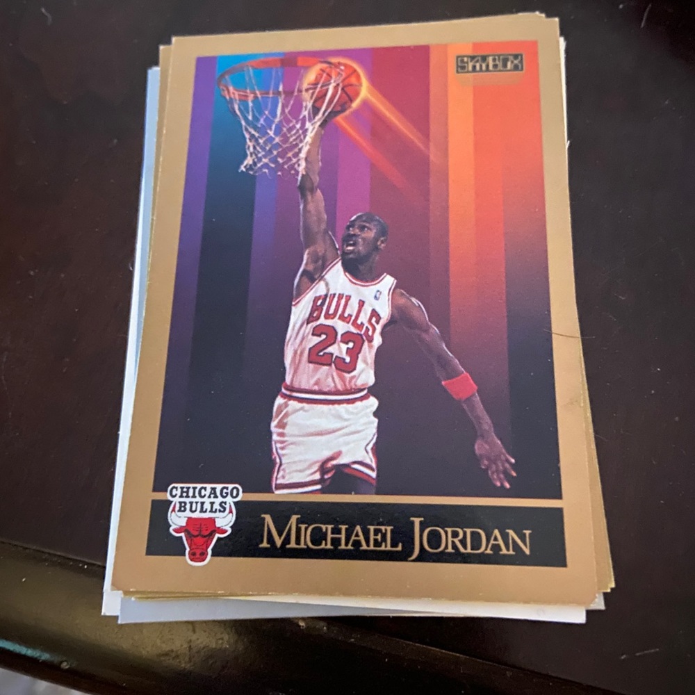 Sky Box Michael Jordan card